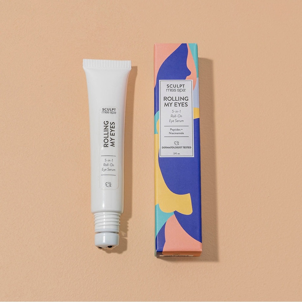 New Miss Spa Rolling My Eyes 5-in-1 Roll-On Eye Serum 0.5 fl. oz.!!🔥🔥🔥